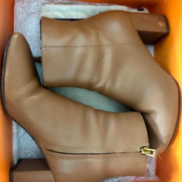 TORY BURCH Women’s Brooke Calf Leather Booties - Picture 12 of 16